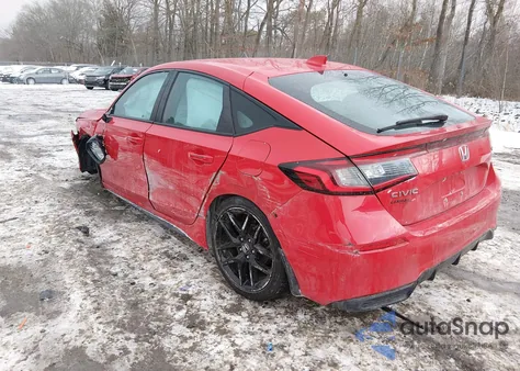 2022 Honda Civic Sport z USA, uszkodzony, nr VIN 19XFL2H88NE003346